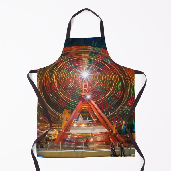 Item preview, Sydney Luna Park Ferris Wheel at Night | Illuminated Long Exposure Art designed and sold by Ross.A.Campbell.