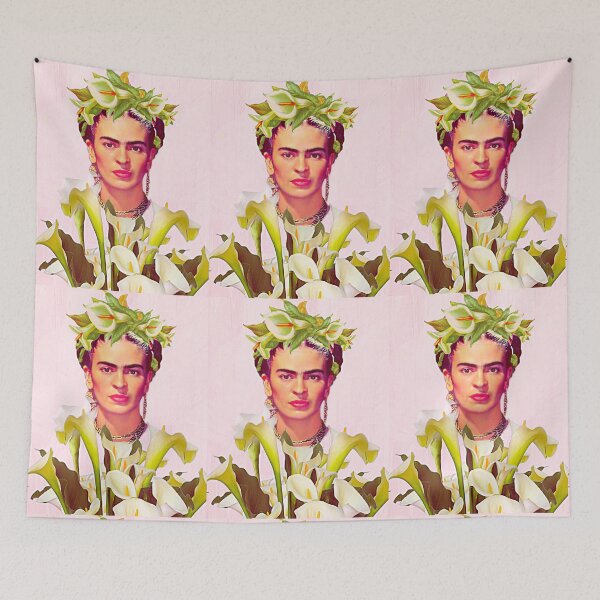 Item preview, Frida Kahlo Calla Lilies designed and sold by FridaArtGallery.