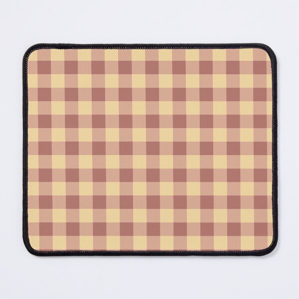 Item preview, Dusty Rose Gingham Pattern | Terracotta and Cream Plaid | Retro Neutral Checkered Grid | Boho Earthy Picnic Aesthetic | Minimalist Rosewood Plaid Grid | Vintage Muted Checkerboard designed and sold by VivaFy.
