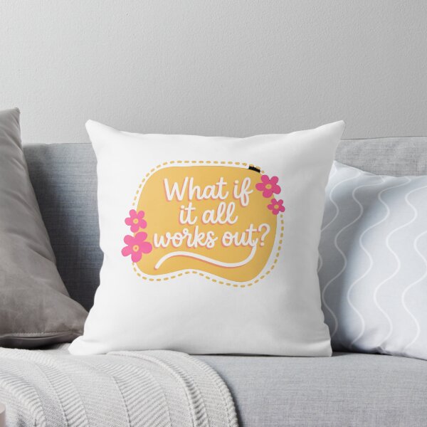 Item preview, What If It All Works Out? Positive Affirmation Motivational Inspiration designed and sold by RetroMini2026.