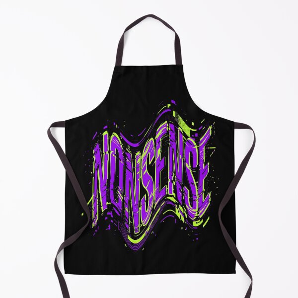 Item preview, Nonsense Glitch Streetwear Distorted Typography designed and sold by SplashTastic.