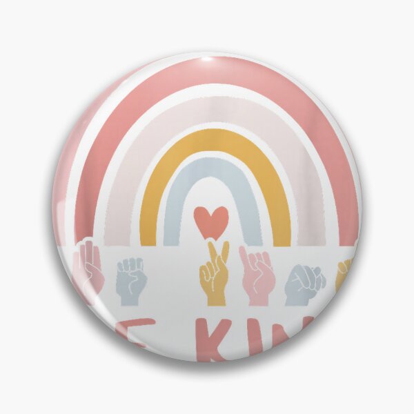 Item preview, Be Kind ASL Sign Language Deaf SPED Teacher Kids Men Women T-Shirt designed and sold by RKdrawings.