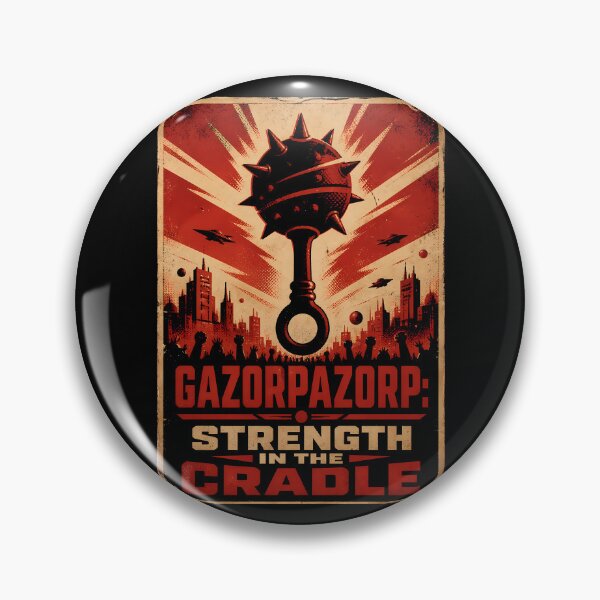 Item preview, Gazorpazorp Gender Neutral Nursery Print designed and sold by agearb.