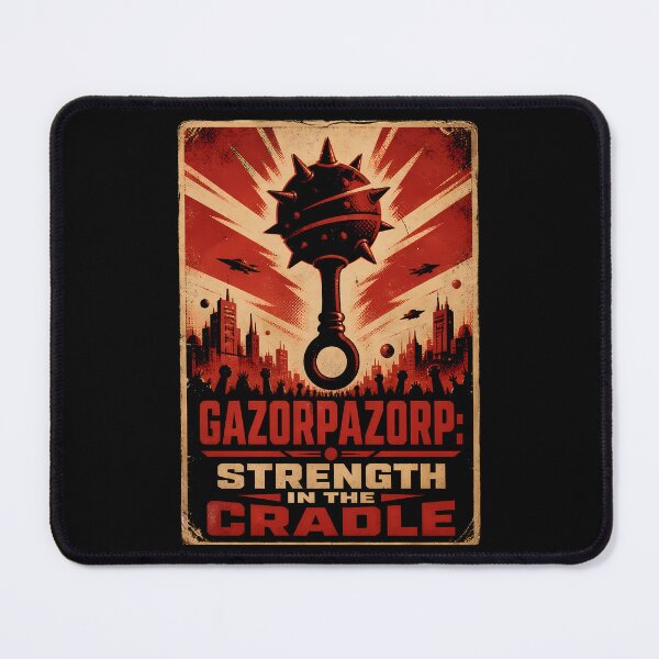 Item preview, Gazorpazorp Gender Neutral Nursery Print designed and sold by agearb.