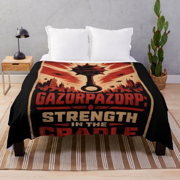 Item preview, Gazorpazorp Gender Neutral Nursery Print designed and sold by agearb.