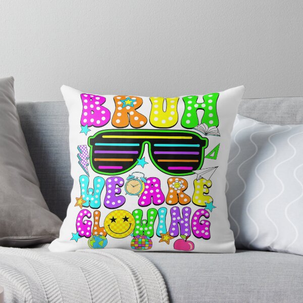 Item preview, Bruh We are Glowing in My Glowing Era Hello Summer Vacation T-Shirt designed and sold by gidget-gadget.