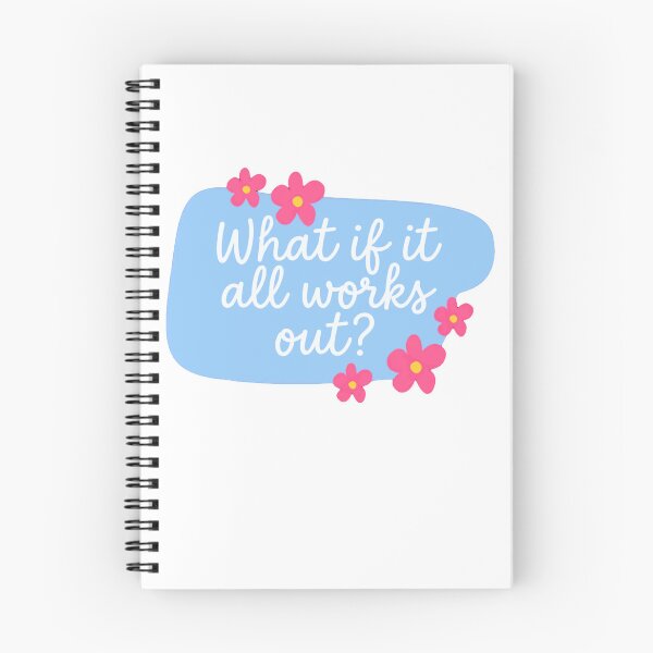 Item preview, What If It All Works Out? Positive Motivation Optimism Encouragement designed and sold by RetroMini2026.