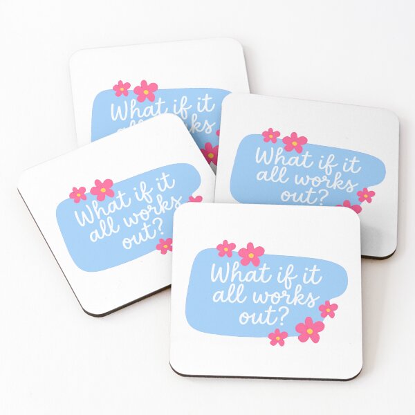 Item preview, What If It All Works Out? Positive Motivation Optimism Encouragement designed and sold by RetroMini2026.