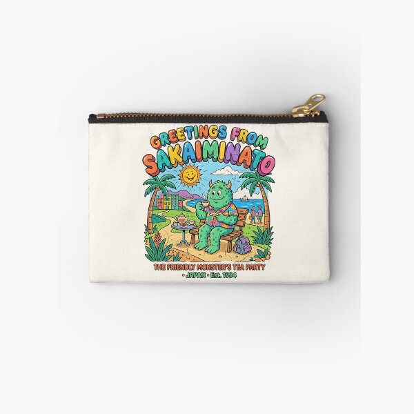 Item preview, Friendly Monster Tea Party Greetings From Sakaiminato designed and sold by SplashTastic.