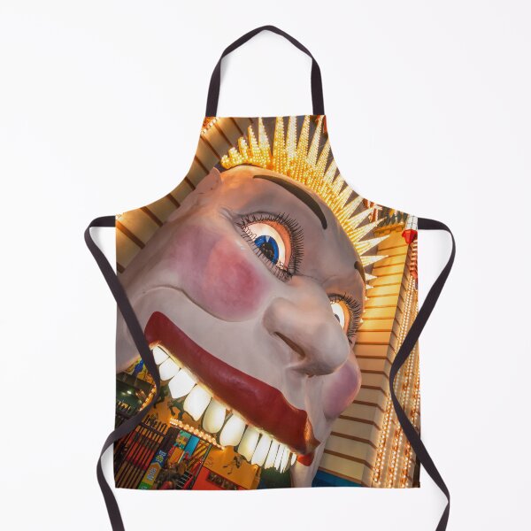 Item preview, Sydney Luna Park Face at Night | Iconic Illuminated Entrance, Milsons Point, NSW, Australia Art designed and sold by Ross.A.Campbell.