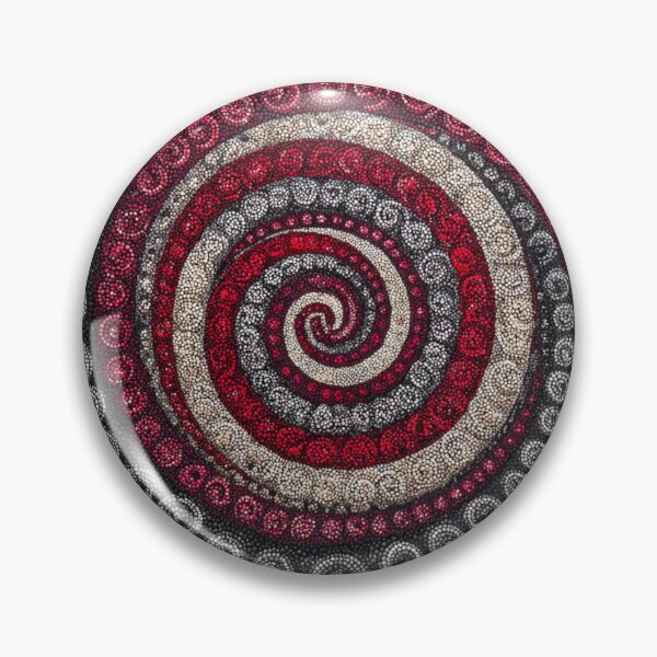 Item preview, Aboriginal Inspired Art - Hypnotic Spiral Circle designed and sold by GrinGalore.