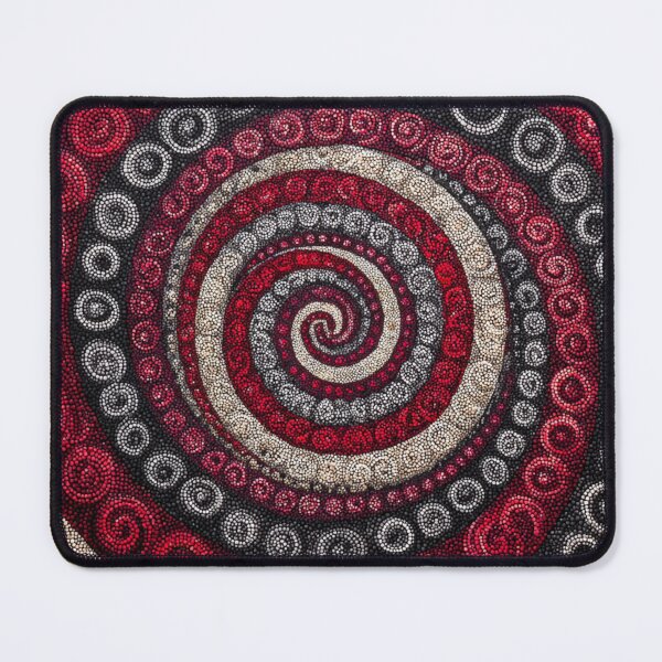 Item preview, Aboriginal Inspired Art - Hypnotic Spiral Circle designed and sold by GrinGalore.
