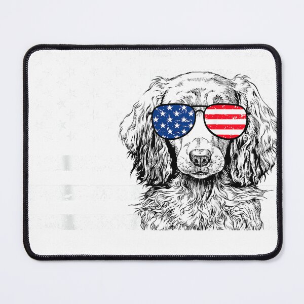 Item preview, Dachshund Weiner Dog 4th of July US American Flag Patriotic T-Shirt designed and sold by RKdrawings.