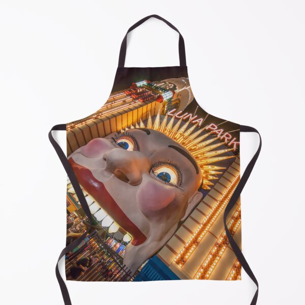 Item preview, Sydney Luna Park Face at Night | Iconic Illuminated Entrance, Milsons Point, NSW, Australia Art designed and sold by Ross.A.Campbell.