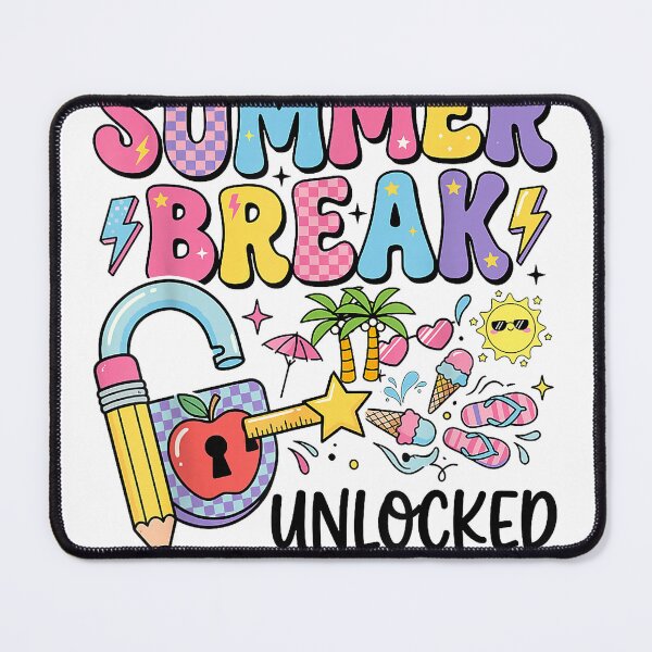 Item preview, End of School Year Teacher Last Day Summer Break Unlocked T-Shirt designed and sold by RKdrawings.