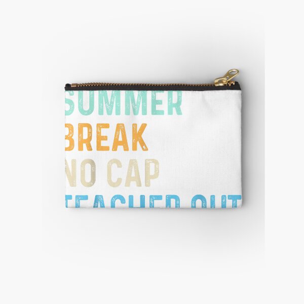 Item preview, End of School Its Giving Summer Break No Cap Teacher Out T-Shirt designed and sold by gidget-gadget.