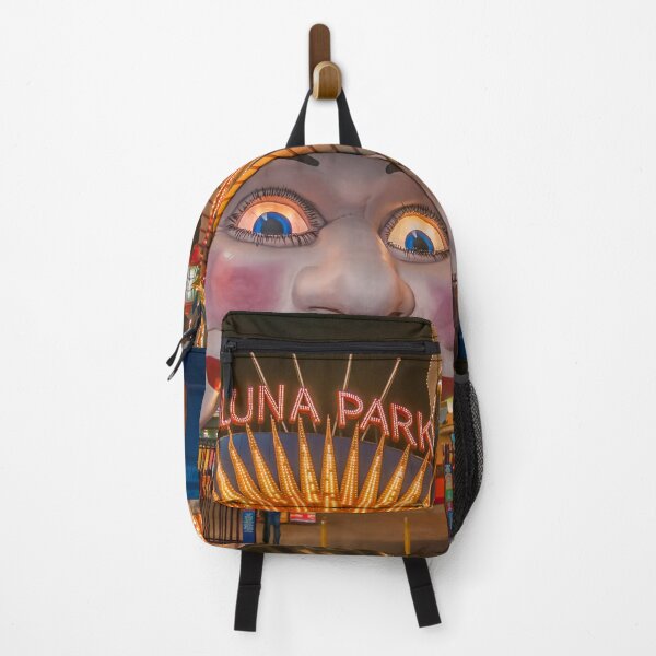 Item preview, Sydney Luna Park Face at Night | Iconic Illuminated Entrance, Milsons Point, NSW, Australia Art designed and sold by Ross.A.Campbell.