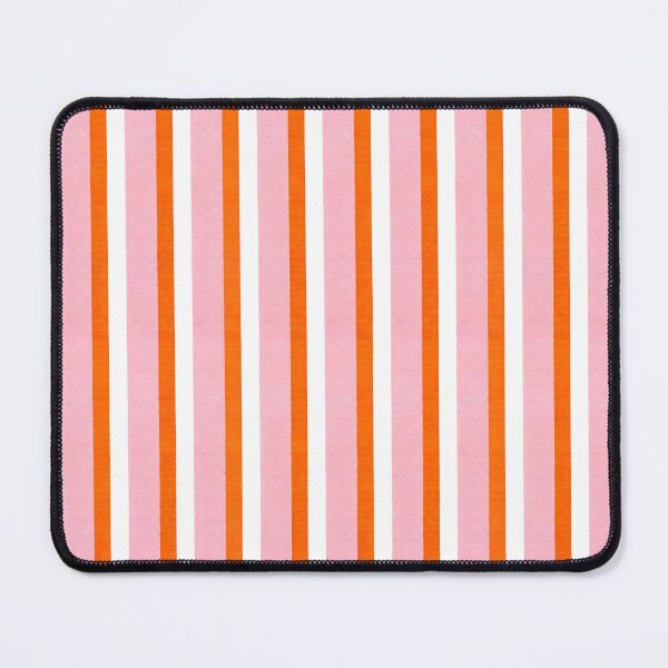 Item preview, Retro Orange And Pink Striped Seamless Pattern designed and sold by SplashTastic.