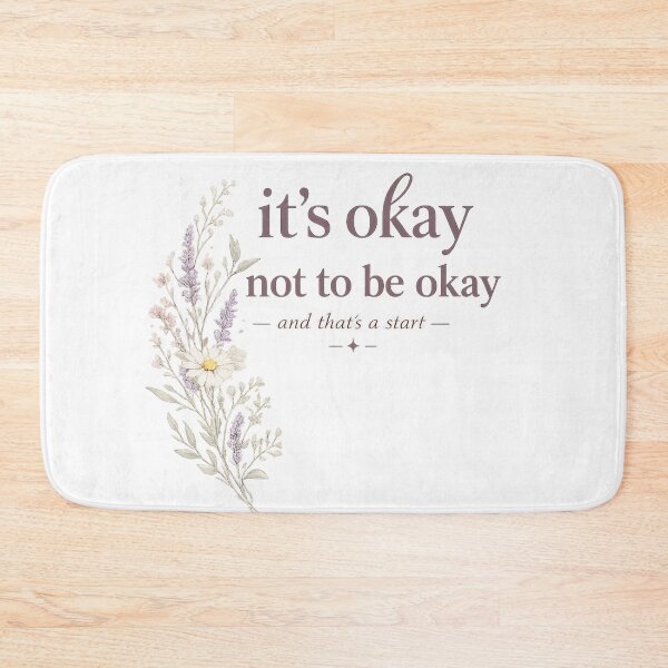 Item preview, It's Okay Not To Be Okay Mental Health Gift for Her Women Awareness Shirt designed and sold by DreamelleStudio.