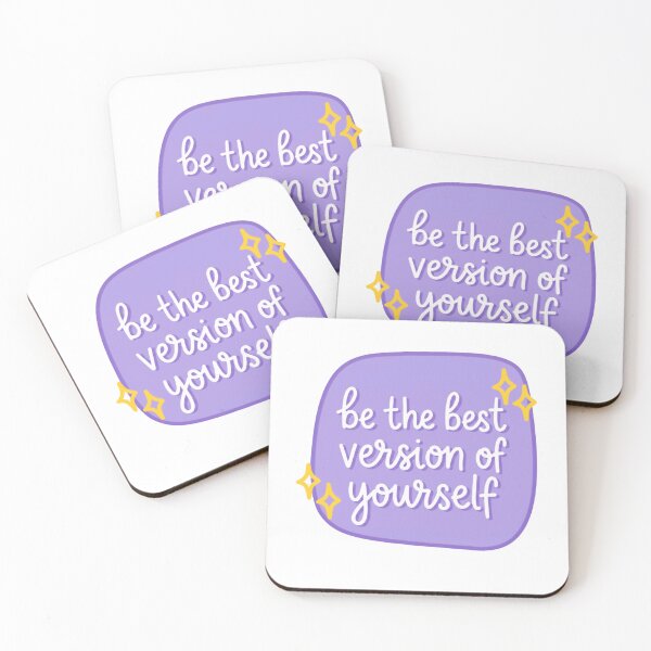 Item preview, Be The Best Version Of Yourself Motivational Quote Self Improvement Personal Growth Positive Affirmation designed and sold by RetroMini2026.