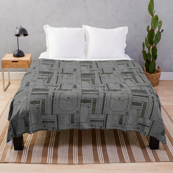 Item preview, Tactical Industrial Techwear Utility Seamless Pattern designed and sold by SplashTastic.