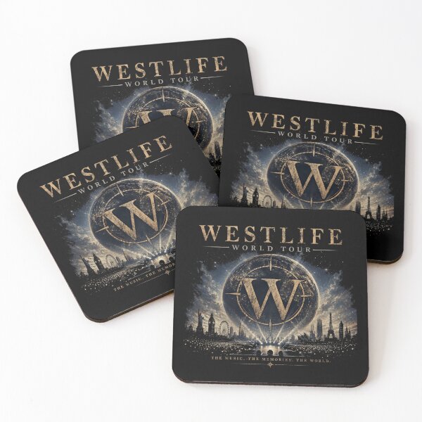 Item preview, Westlife World Tour Vintage Concert Graphic T-Shirt Design | Retro Music Fan Art designed and sold by Dimu Co..