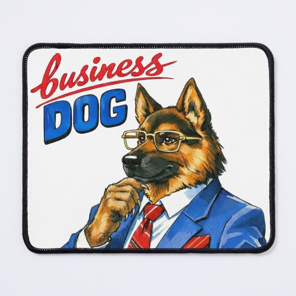 Item preview, Vintage Business Executive Dog T-Shirt. designed and sold by JonelleTshirts.