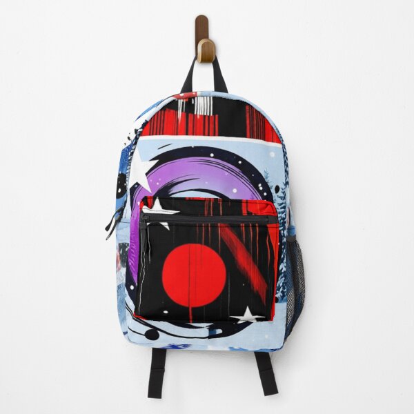 Item preview, cosmic pop geometry snowy winter colorful geometric abstract design designed and sold by SmashingDeals.