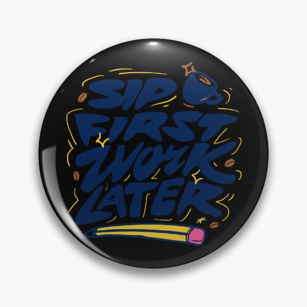 Item preview, Sip First Work Letter - Art Lettering designed and sold by Chrisnug24.