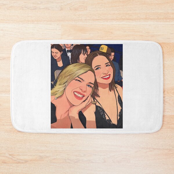 Item preview, Rhea Seehorn & Karolina Wydra Selfie Fan Art designed and sold by Stephisy.