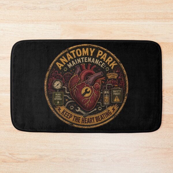 Item preview, Anatomy Park Construction Crew Badge designed and sold by agearb.