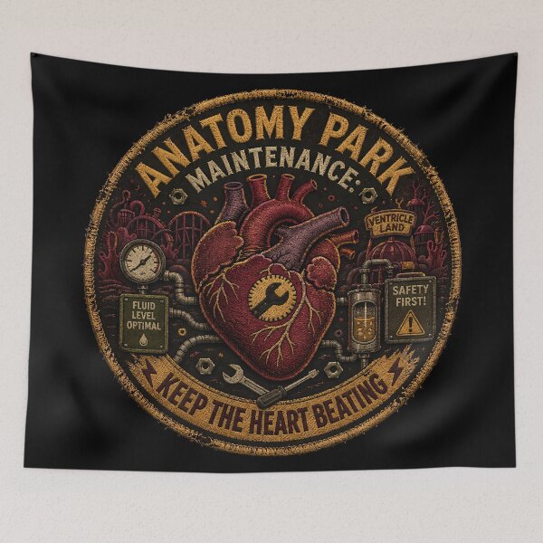 Item preview, Anatomy Park Construction Crew Badge designed and sold by agearb.