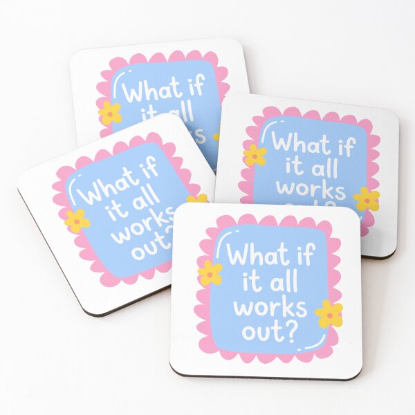 Item preview, What If It All Works Out? Optimism Motivation Encouragement designed and sold by RetroMini2026.