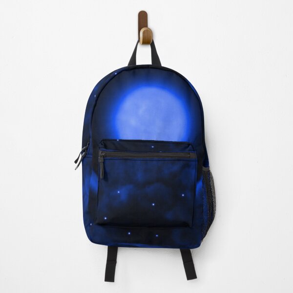 Item preview, Blue Moon Galaxy Wallpaper | Neon Cosmic Sky designed and sold by RiyanaStudio.