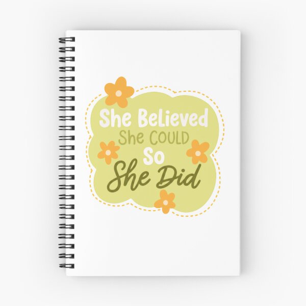 Item preview, She Believed She Could So She Did Strong Woman Motivation Inspiration designed and sold by RetroMini2026.