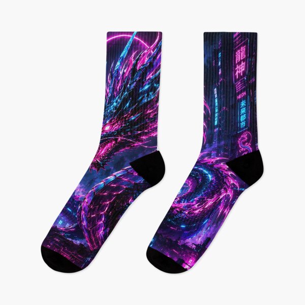Item preview, Neon Dragon designed and sold by RiteshCenter.