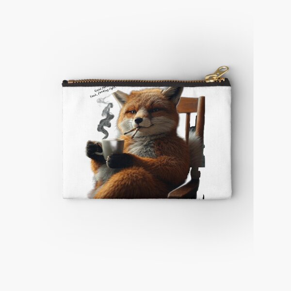 Item preview, This Fox Hates Mornings designed and sold by LujziWorld.