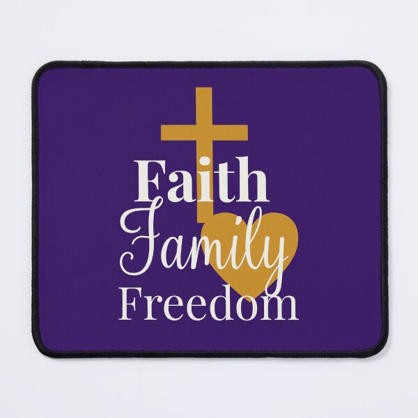 Item preview, Faith Family Freedom designed and sold by The Trad Dream.
