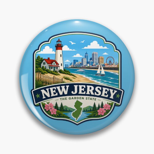 Item preview, New Jersey - The Garden State designed and sold by Myra365Art.