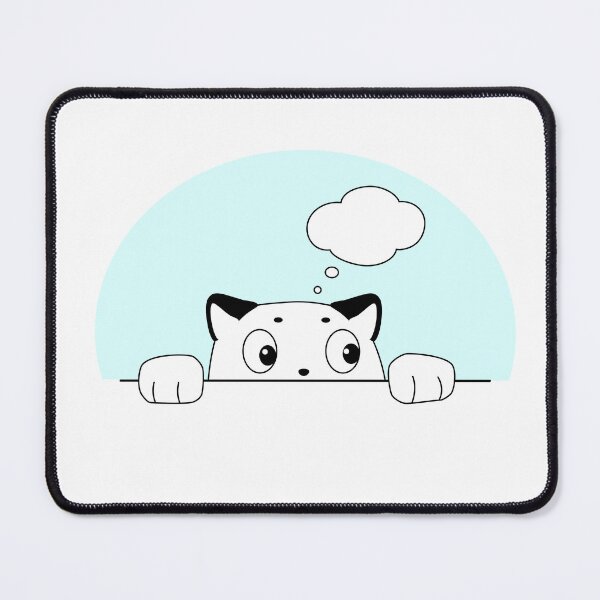 Item preview, Сautious Сat designed and sold by SpottedPilot.