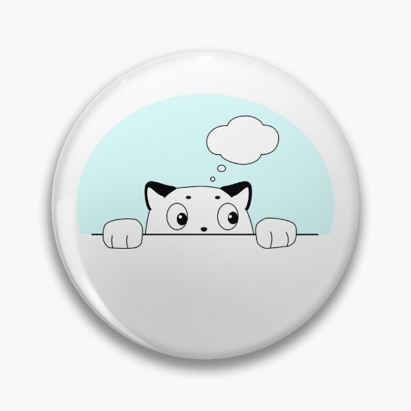 Item preview, Сautious Сat designed and sold by SpottedPilot.