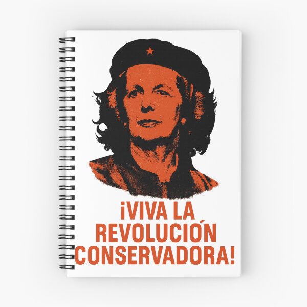 Item preview, "Long live the Conservative Revolution!" – Pop-Ironic Poster of Margaret Thatcher designed and sold by Elyseeologie.