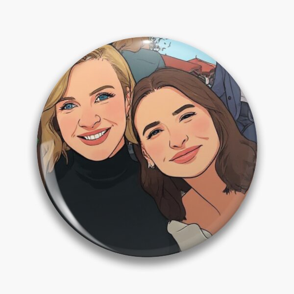 Item preview, Rhea Seehorn & Karolina Wydra BAFTAS Fan Art designed and sold by Stephisy.