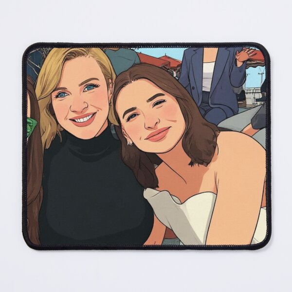 Item preview, Rhea Seehorn & Karolina Wydra BAFTAS Fan Art designed and sold by Stephisy.