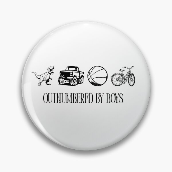 Item preview, Funny Mama, Outnumbered By Boys designed and sold by RamneekFraty.