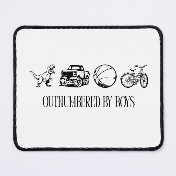 Item preview, Funny Mama, Outnumbered By Boys designed and sold by RamneekFraty.