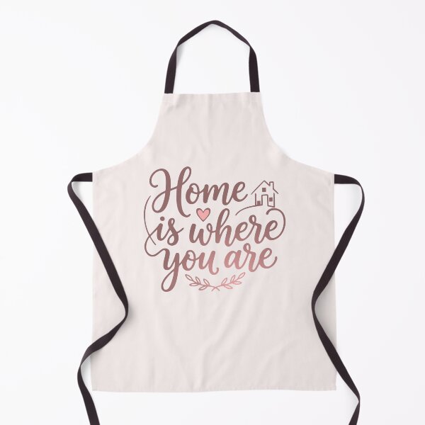Item preview, Home is Where You Are - Romantic Hand-Lettered Quote Art designed and sold by K Design Store.