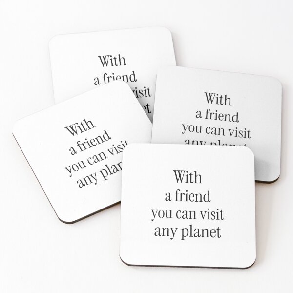 Item preview, With a friend designed and sold by The WordCatcher Street.