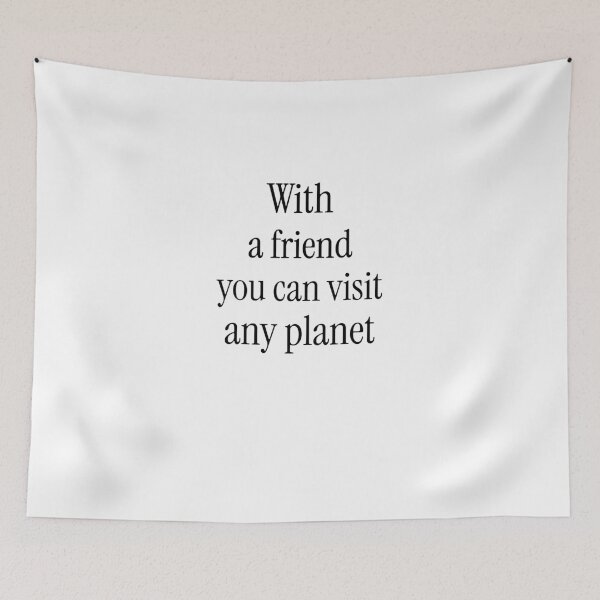 Item preview, With a friend designed and sold by The WordCatcher Street.