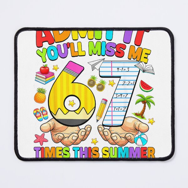 Item preview, Admit It You'll Miss Me 6 7 Times Last Day of School Teacher T-Shirt designed and sold by gidget-gadget.